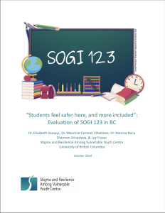 Report Launch – “Students feel safer here, and more included:” Evaluation of SOGI 123 in BC 